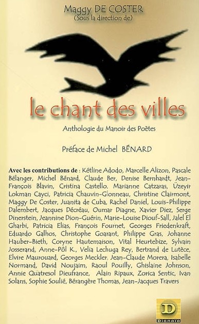 La couverture de l'anthologie de po�sie